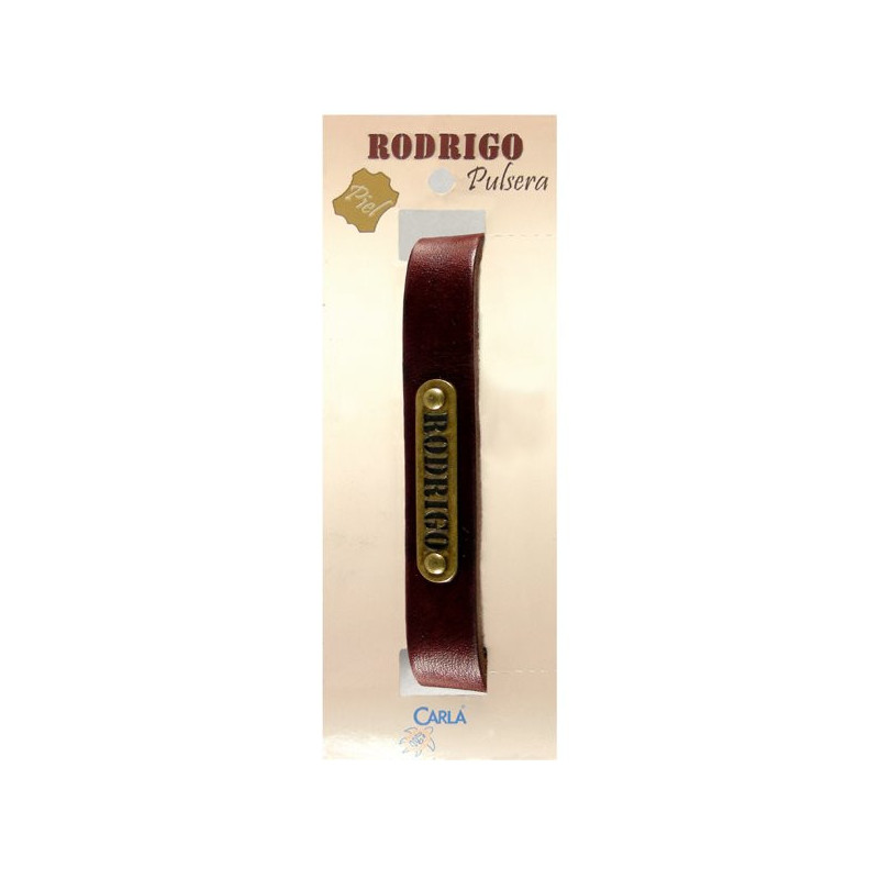 Pulseira Couro Nome Modelo 01 Rodrigo Pulseira Couro Nome Modelo 01 Rodrigo