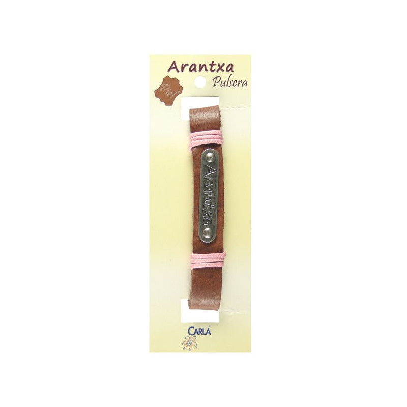 Pulsera cuero nombre mod 01 Arantxa Pulsera cuero nombre mod 01 Arantxa