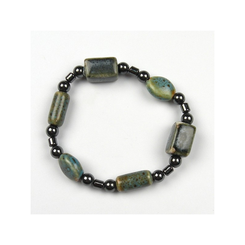 Pulsera Hematites. Modelo 91 B Pulsera Hematites. Modelo 91 B