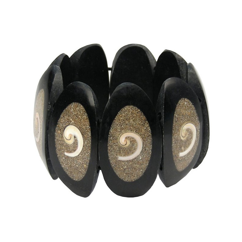 Pulsera arena + concha concha mod 09 Pulsera arena + concha concha mod 09