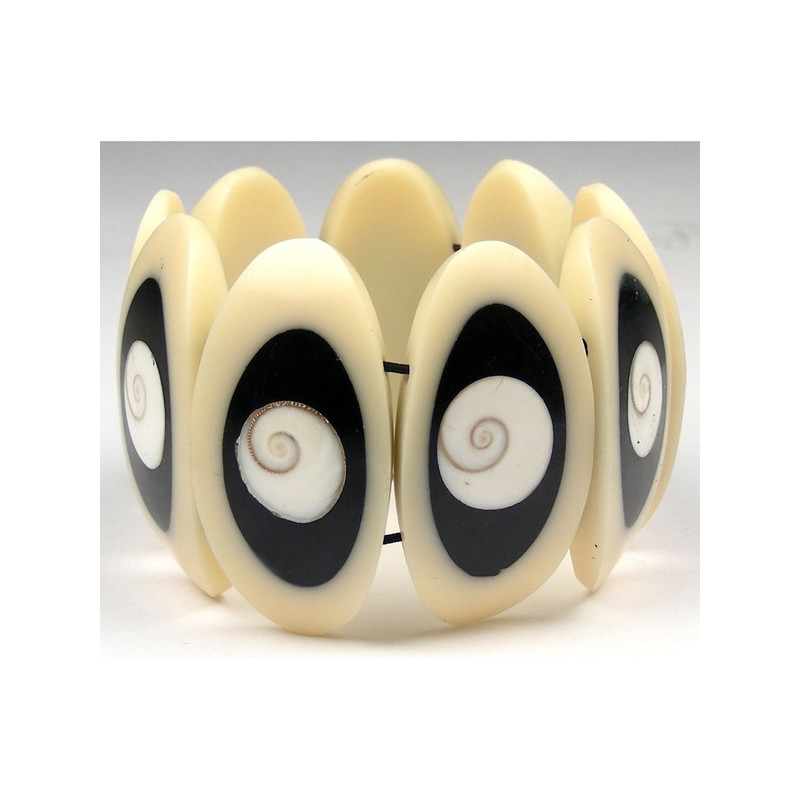 Pulsera arena + concha mod 19 Pulsera arena + concha mod 19
