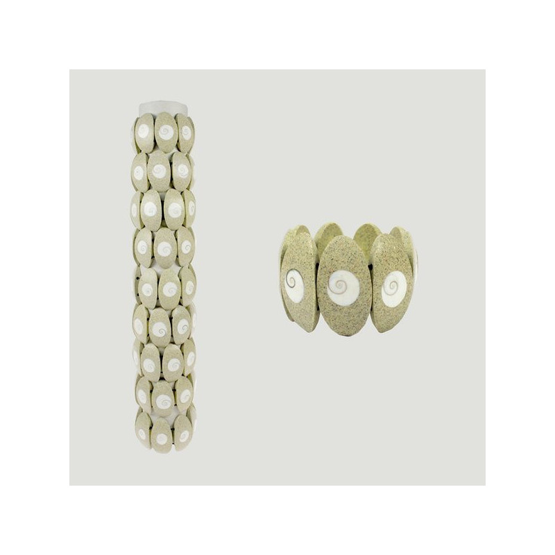 Pulseira Nácar Elástica Modelo 19 Pulseira Nácar Elástica Modelo 19