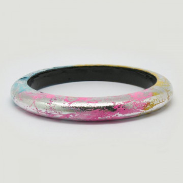 Tubo Pulseiras Pop Art Cores 1cm