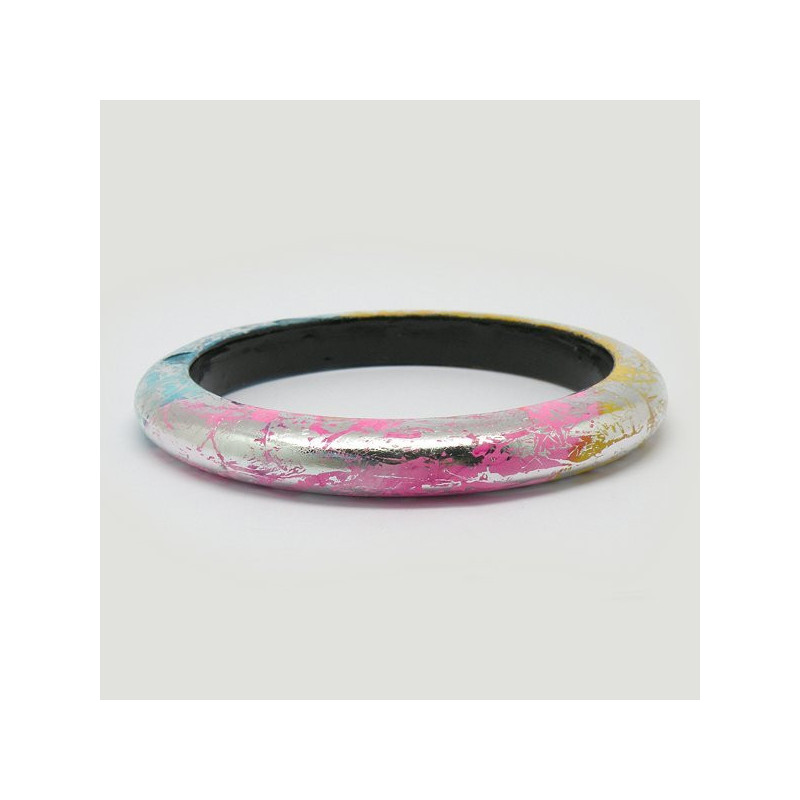 Tubo pulseras Pop Art colores 1 cm Tubo pulseras Pop Art colores 1 cm