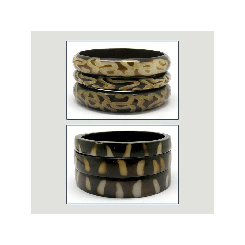 Conjunto de 3 Pulseras resina. Modelo 04 Conjunto de 3 Pulseras resina. Modelo 04