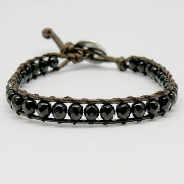 Pulsera Onix con cuerda 1 vuelta