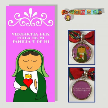 Pulsera Proteccion Virgen de Fatima