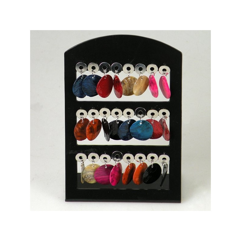Pack 12 pares. Pendientes Acero. Modelo redonda y Pack 12 pares. Pendientes Acero. Modelo redonda y