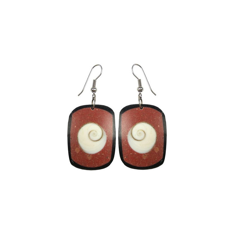 Pendientes arena, concha, mod 04, Pendientes arena, concha, mod 04,