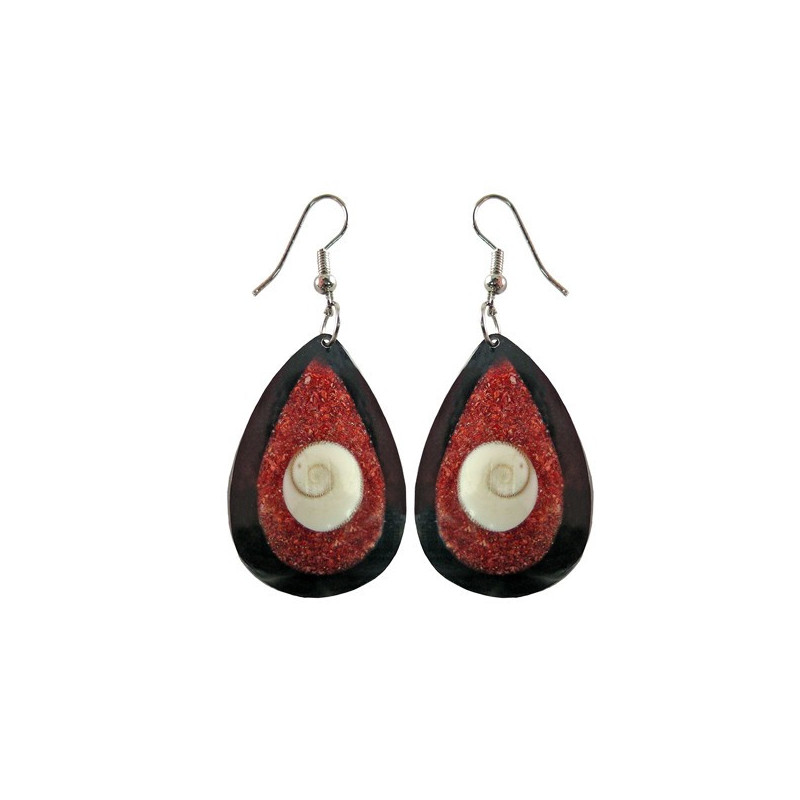 Pendientes arena, concha, mod 06, Pendientes arena, concha, mod 06,