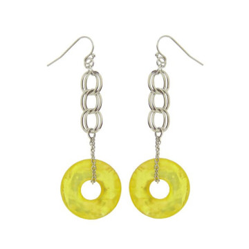 Pte Capiz+metal amarillo Donut