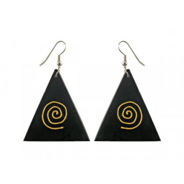 Pendientes madera, mod 39,