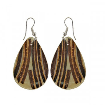 Pendientes madera mod 10