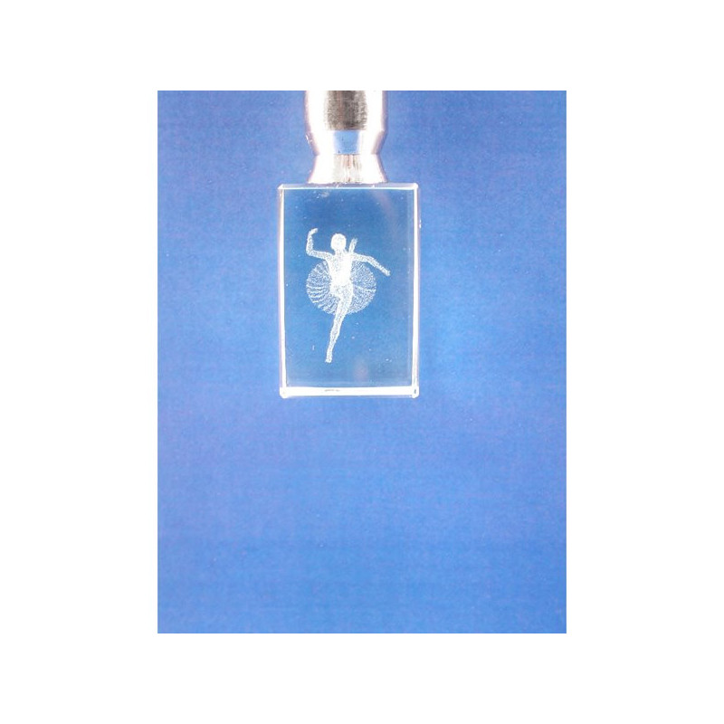 Llavero cristal c/ luz bailarina tutut Llavero cristal c/ luz bailarina tutut