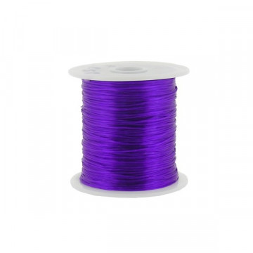 Rollo seda elastica, morada 20m