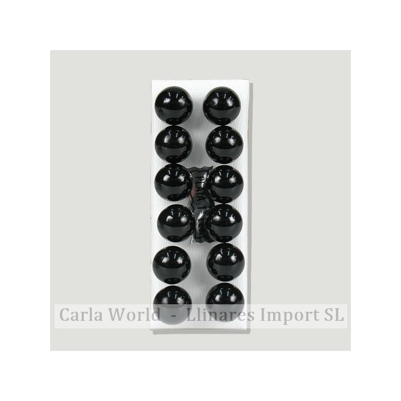 Pendientes plata bola 10mm. Onix Pendientes plata bola 10mm. Onix