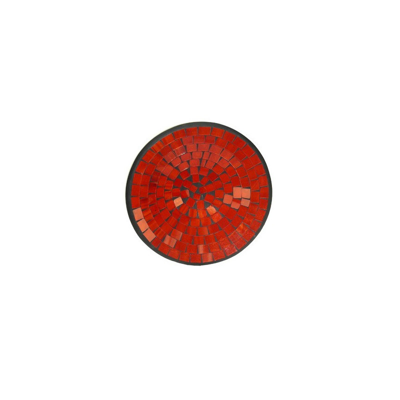 Bowl terracota negro y naranja 50cm Bowl terracota negro y naranja 50cm