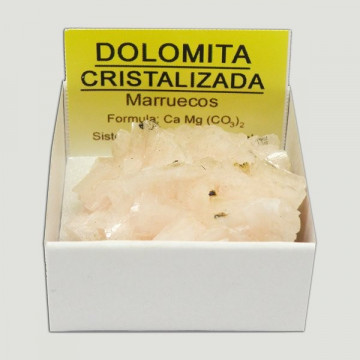 Cajita 4x4 - Dolomita cristal Marruecos