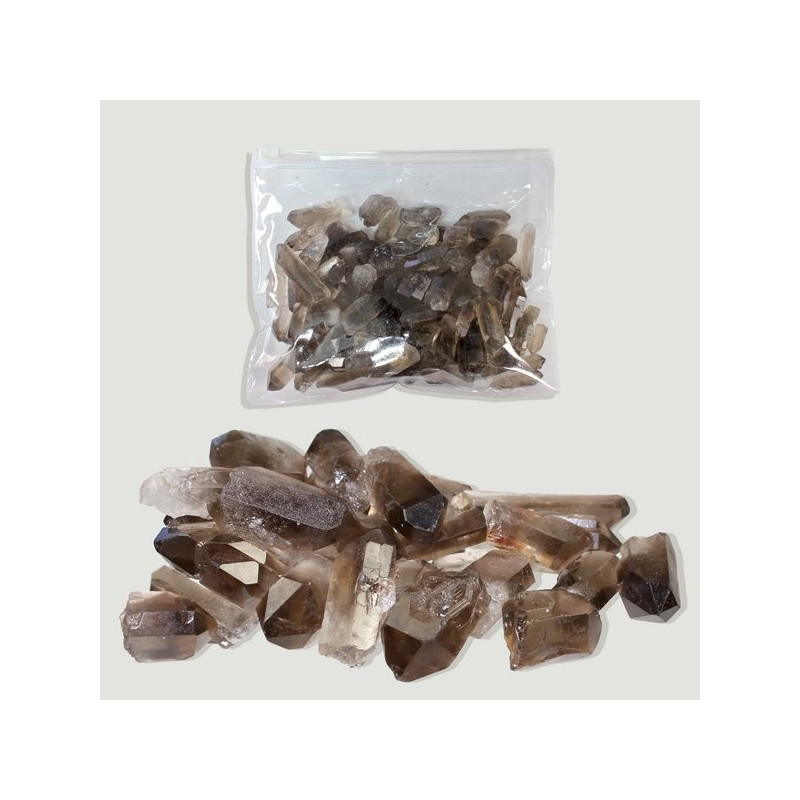 Puntas Cuarzo Ahumado bolsa 500g Puntas Cuarzo Ahumado bolsa 500g