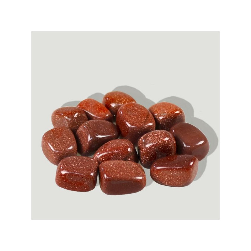 Bolsa Aventurina oro en Rodado (250 gr) Bolsa Aventurina oro en Rodado (250 gr)