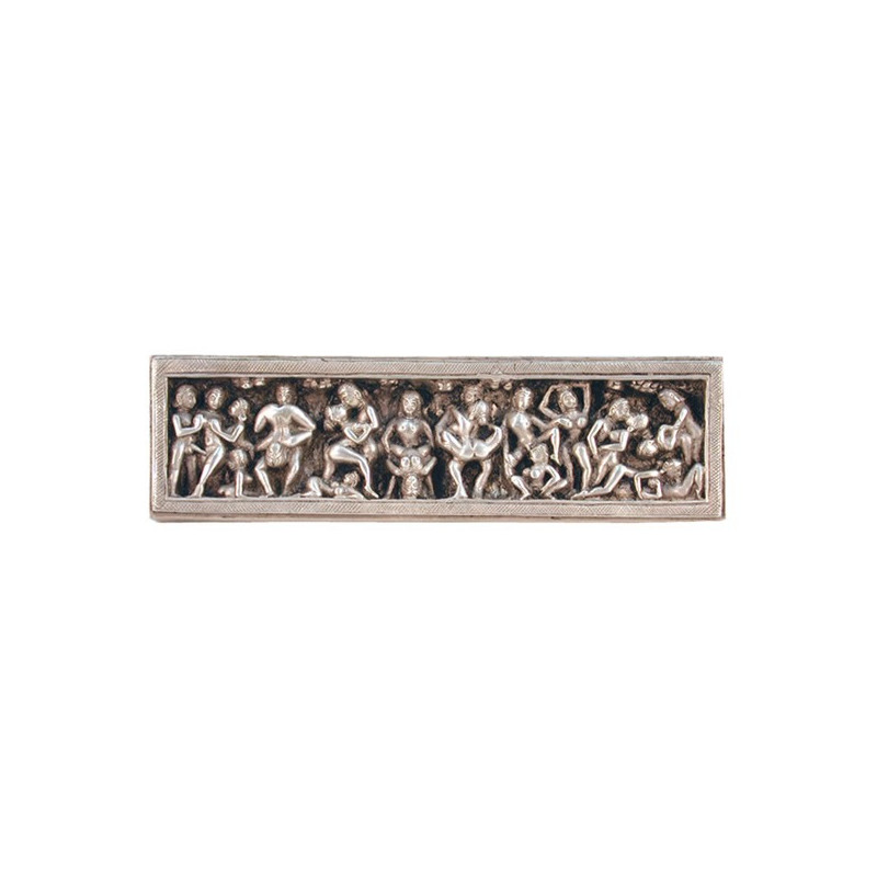 Panel laton plateado grande 32cm Panel laton plateado grande 32cm