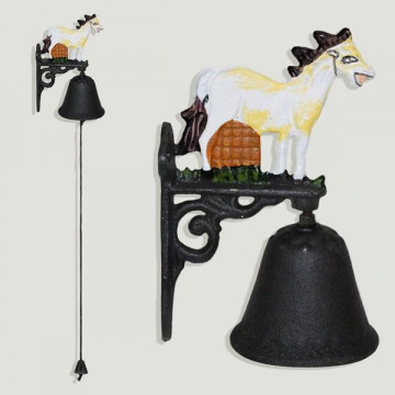 Campana hierro. Modelo caballo