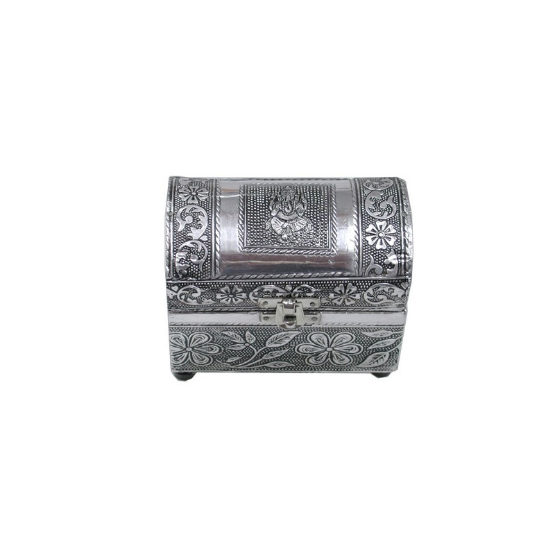 Caja cofre metal Ganesha 13x7x10cm Caja cofre metal Ganesha 13x7x10cm