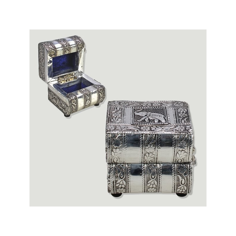 Caja madera metal mini book. Modelo elefante. 9x7c Caja madera metal mini book. Modelo elefante. 9x7c