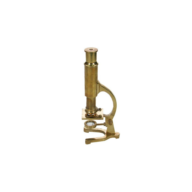 Microscopio laton. Modelo 01. 19cm Microscopio laton. Modelo 01. 19cm