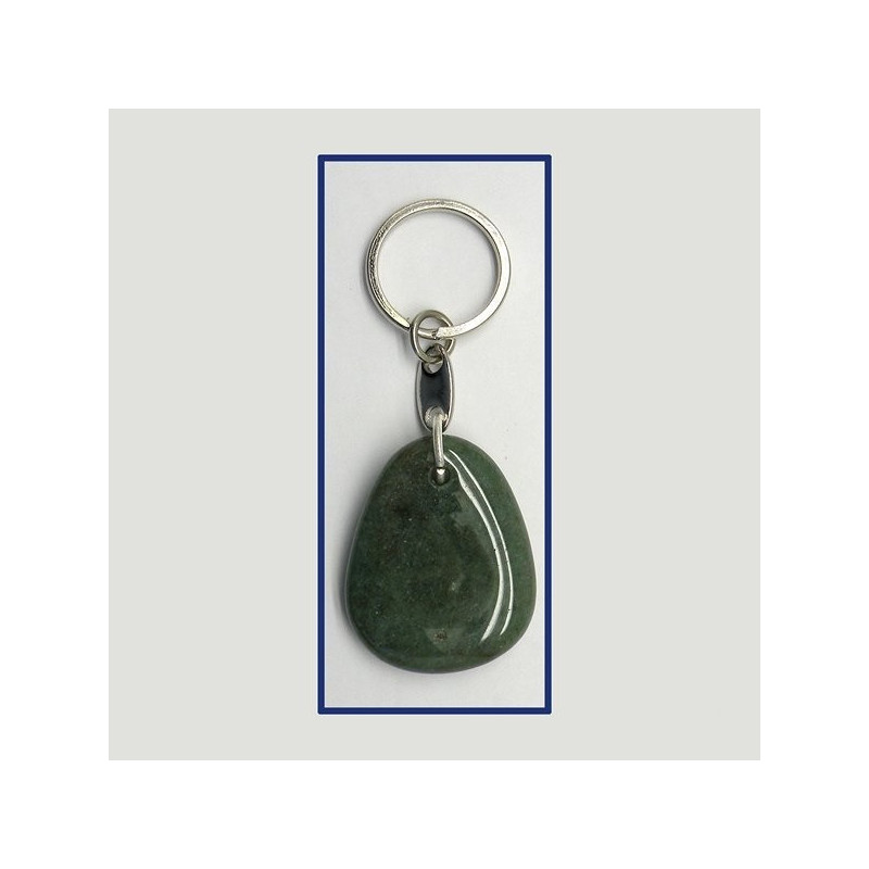 Llavero con mineral. CANCER - Aventurina Verde Llavero con mineral. CANCER - Aventurina Verde