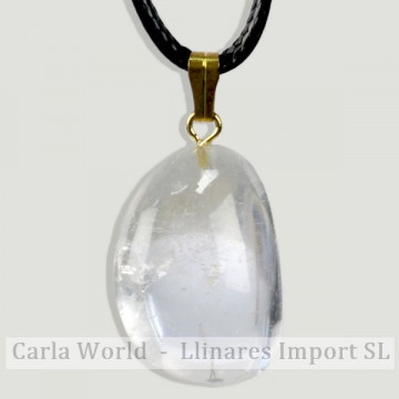 Rodado con capuchón. Cristal Roca. VIRGO