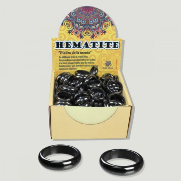 HEMATITE. Anillo La piedra de la Mente