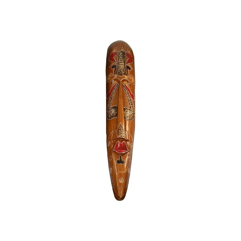 Mascara madera Indonesia barniz. Modelo pinturas c Mascara madera Indonesia barniz. Modelo pinturas c