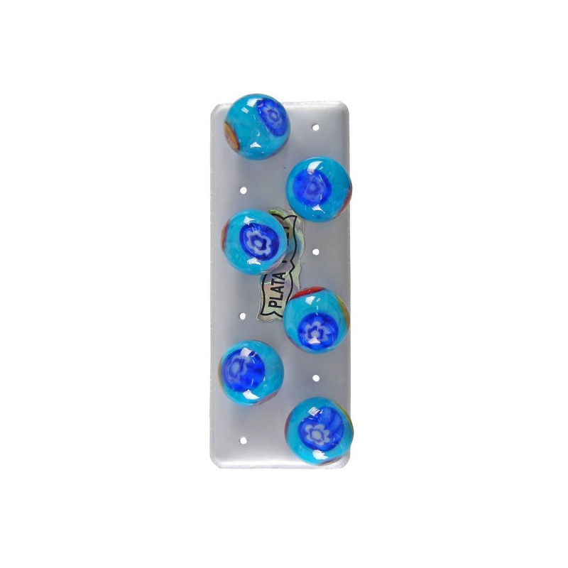 Ptes murano, bola, 12mm, turquesa Ptes murano, bola, 12mm, turquesa