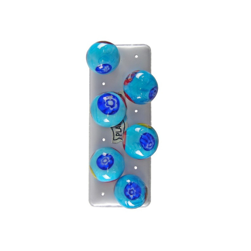 Ptes murano, bola, 14mm, turquesa Ptes murano, bola, 14mm, turquesa