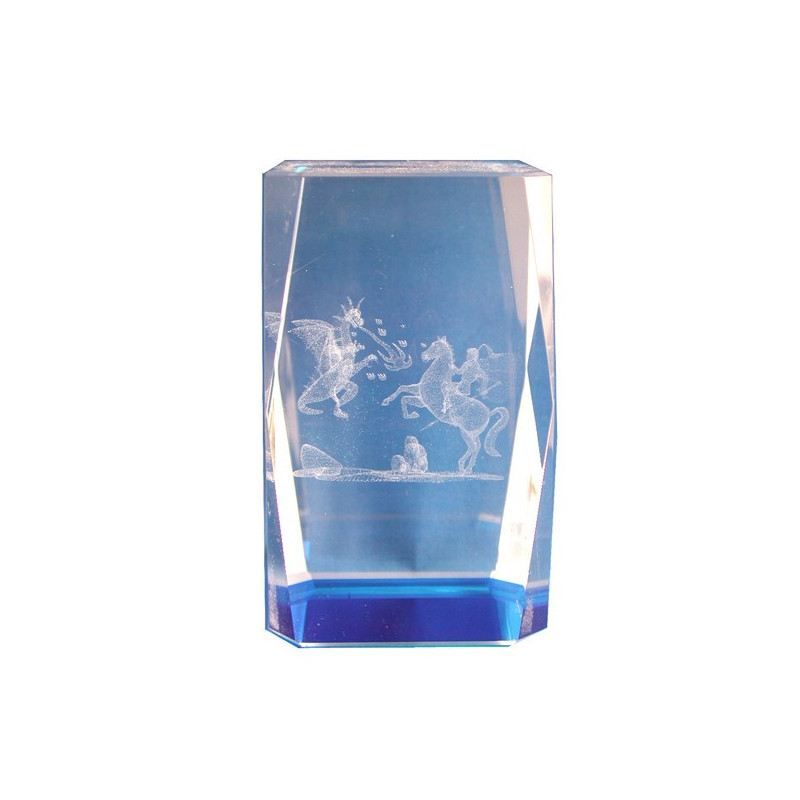 Cubo crist.color 5x5x8cm Sant Jordi Cubo crist.color 5x5x8cm Sant Jordi