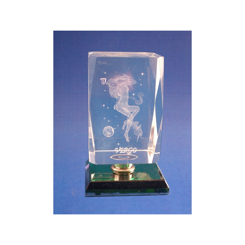 Cubo crist.color, 4x4x6cm Virgo Cubo crist.color, 4x4x6cm Virgo