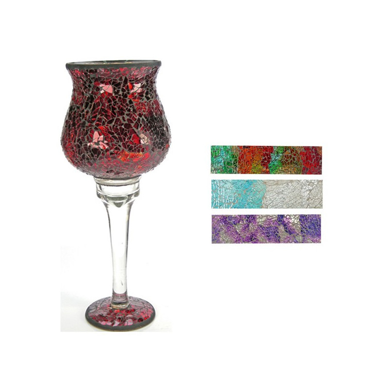 Jarron vidrio mod 13 4 col. surt. Jarron vidrio mod 13 4 col. surt.