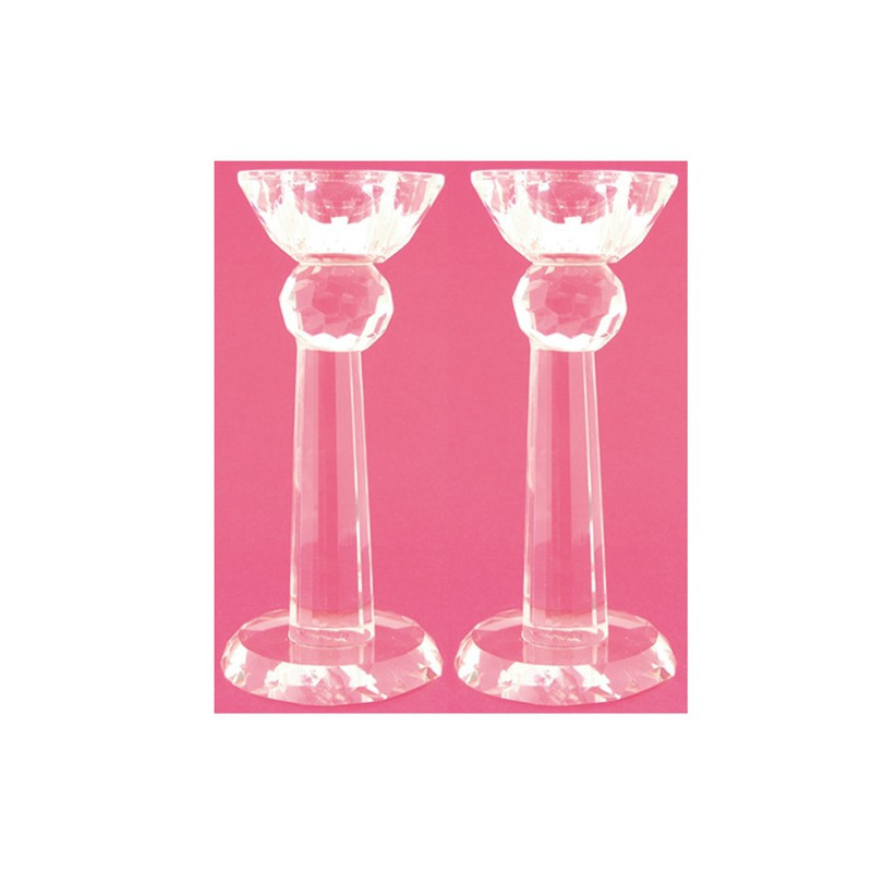 Pareja candelabro vidrio mod 05 12cm Pareja candelabro vidrio mod 05 12cm