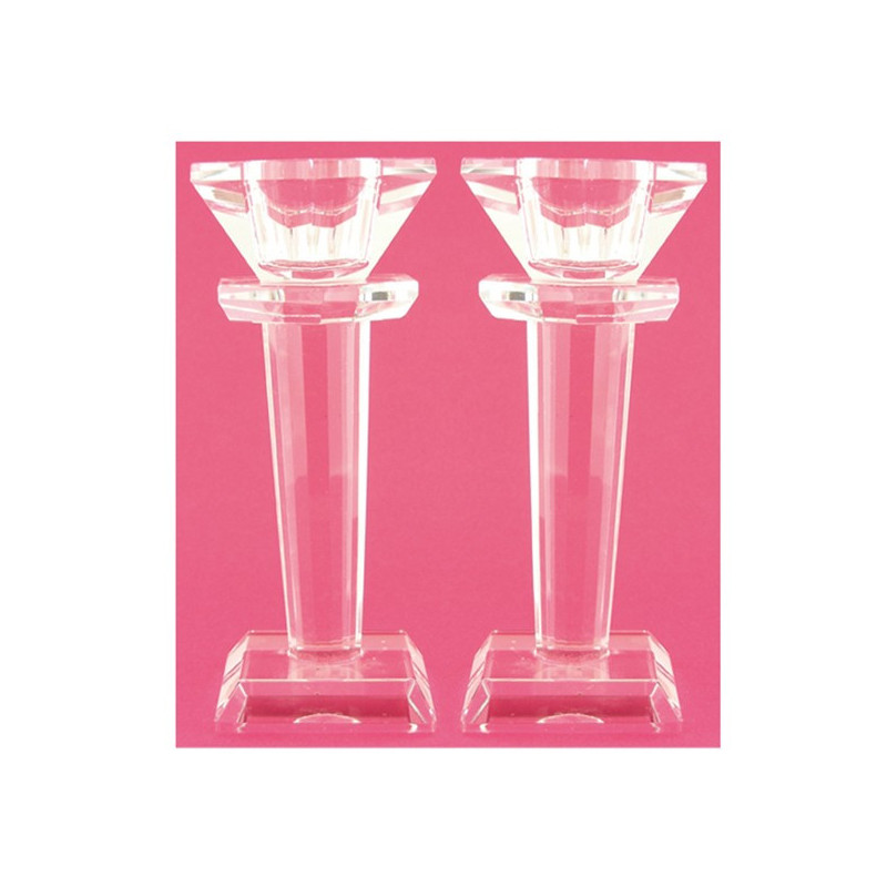 Pareja candelabro vidrio mod 06 11,5cm Pareja candelabro vidrio mod 06 11,5cm