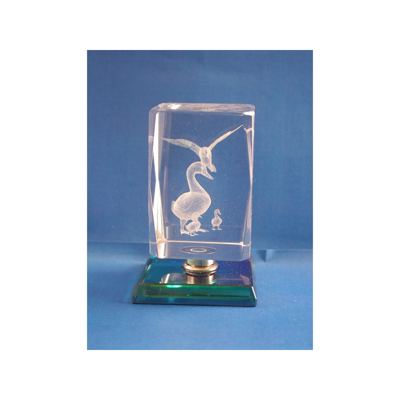 Cubo crist.color 4x4x6cm 4 patos Cubo crist.color 4x4x6cm 4 patos