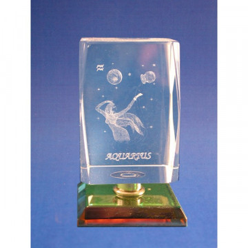 Cubo crist.color 4x4x6cm Acuario
