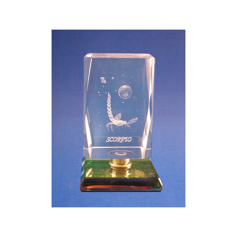 Cubo crist.color 4x4x6cm Escorpio Cubo crist.color 4x4x6cm Escorpio