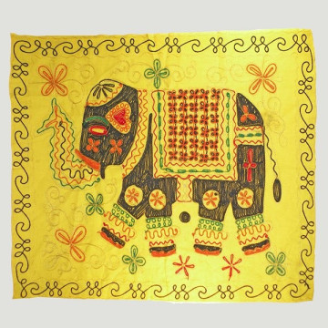 Tapiz algodon bordado. Modelos surtidos