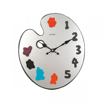 Reloj metal Paleta pintura