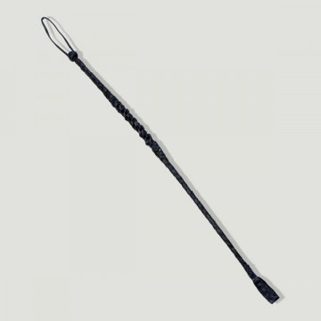 Fusta de cuero negro 70cm