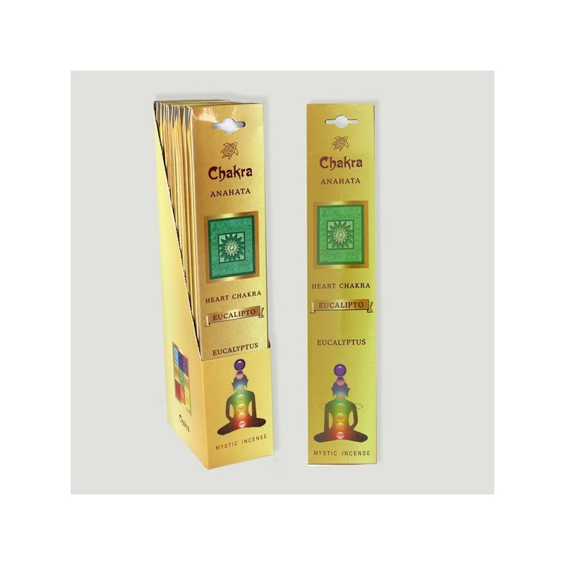 Incienso barritas Chakra Eucalipto Incienso barritas Chakra Eucalipto