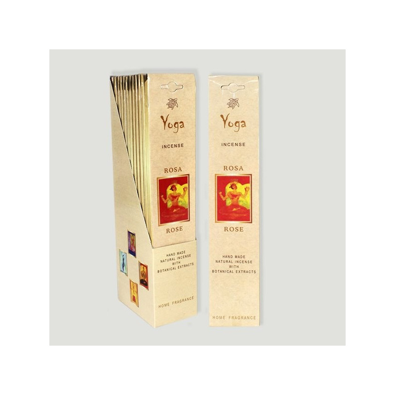 Incienso barritas Yoga Rosa Incienso barritas Yoga Rosa