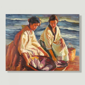 Oleo sobre tabla. 30X40cm.