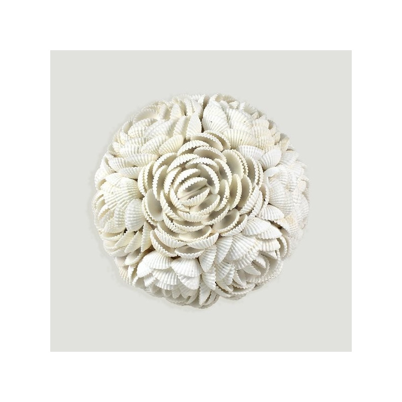 Artesania conchas bola Mawar 13cm aprox. Artesania conchas bola Mawar 13cm aprox.